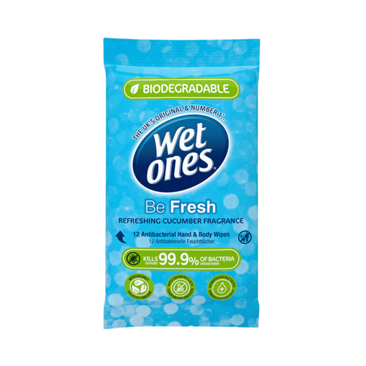 Wet Ones - Be Fresh Antibacterial Biodegradable Wipes