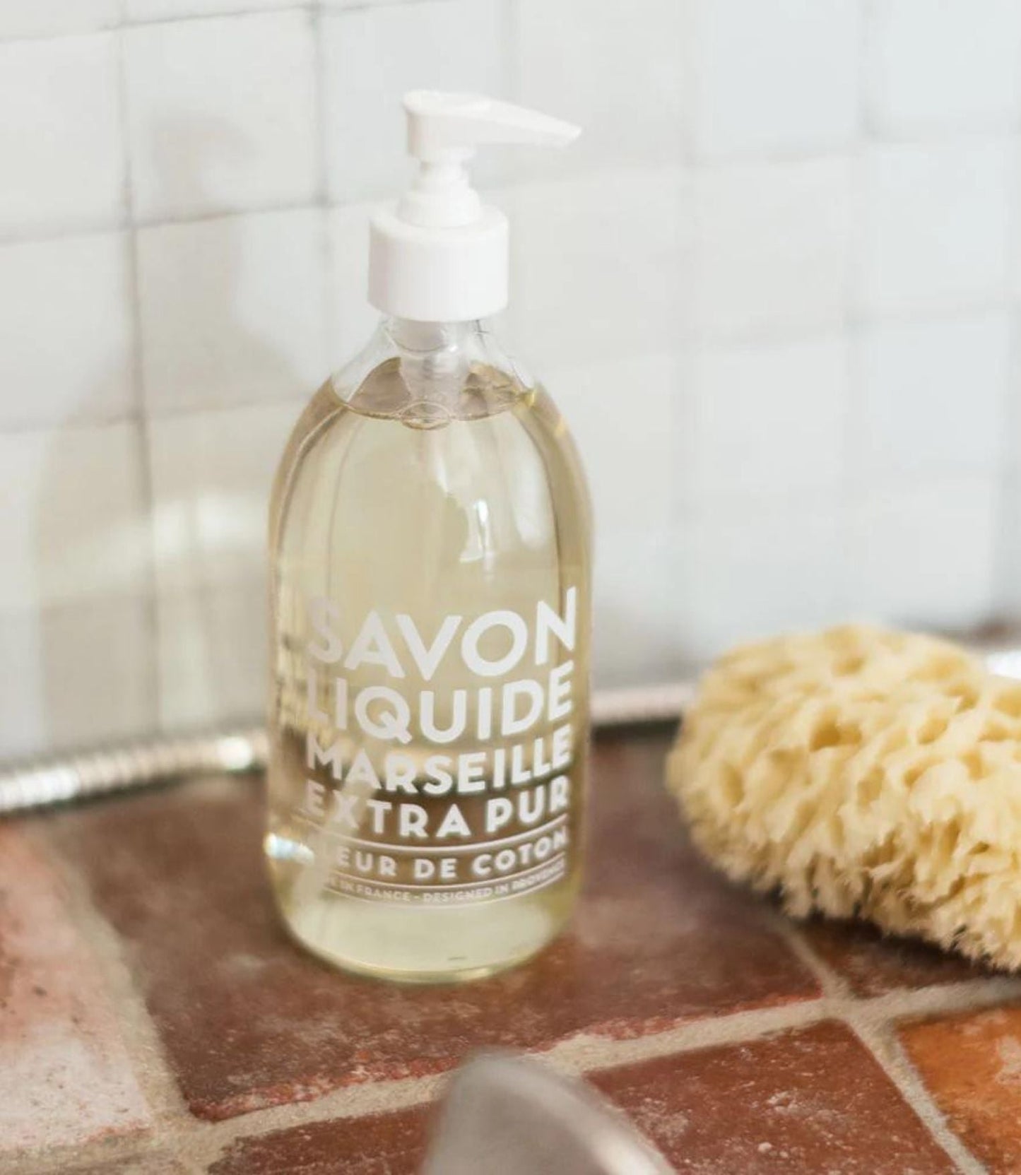 Cotton Flower Liquid Marseille Soap 495ml